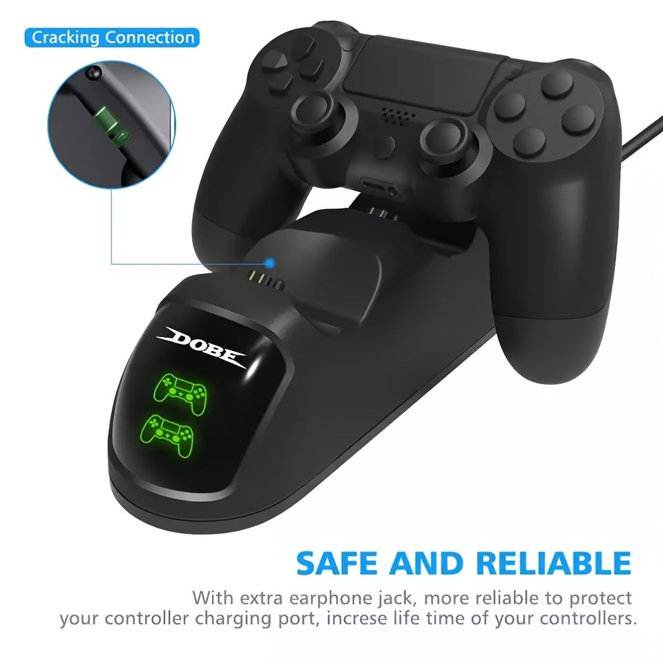 Controller Charger For PS4, Charging Dock Dual Controller Charger.