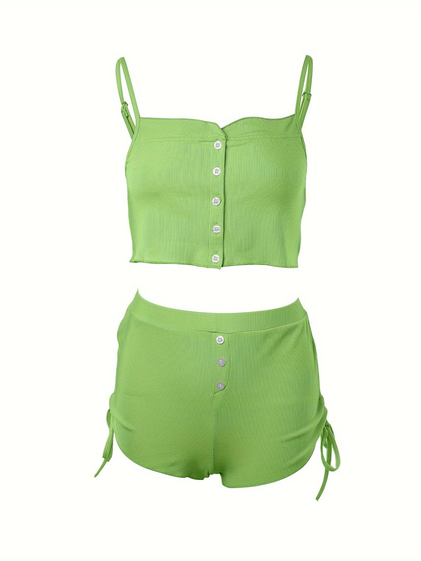 Simple Solid Print Lounge Set,
