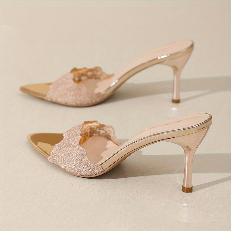 Women'S Lightweight Lace-Up High Heel Sandals - /MH