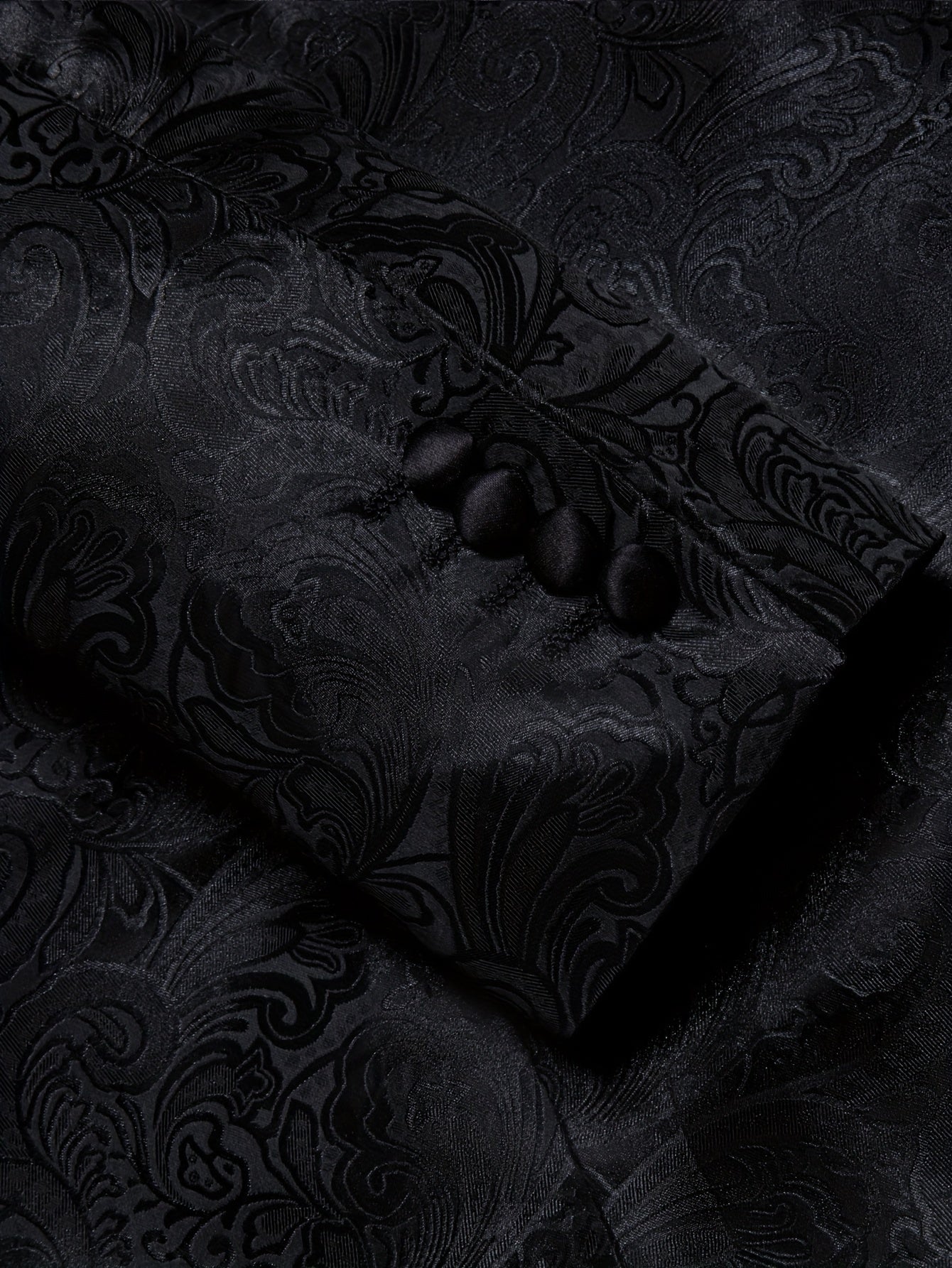 Men's Retro Paisley Pattern Blazer, Chic Elegant One Button.