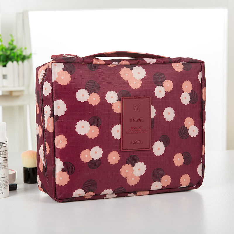 Waterproof Toiletry Bag for Women - Travel Makeup Case and Cosmetic Organizer with Wash Bag for Toiletries and Travel Accessories
