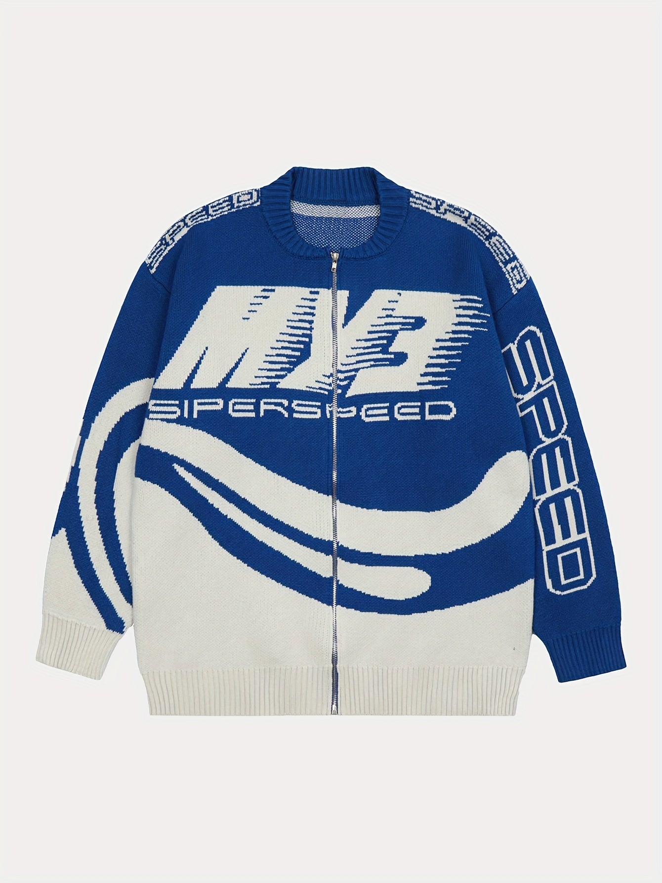 Retro Mid Stretch RIDER MORE Cardigan, Men's Casual Vintage.