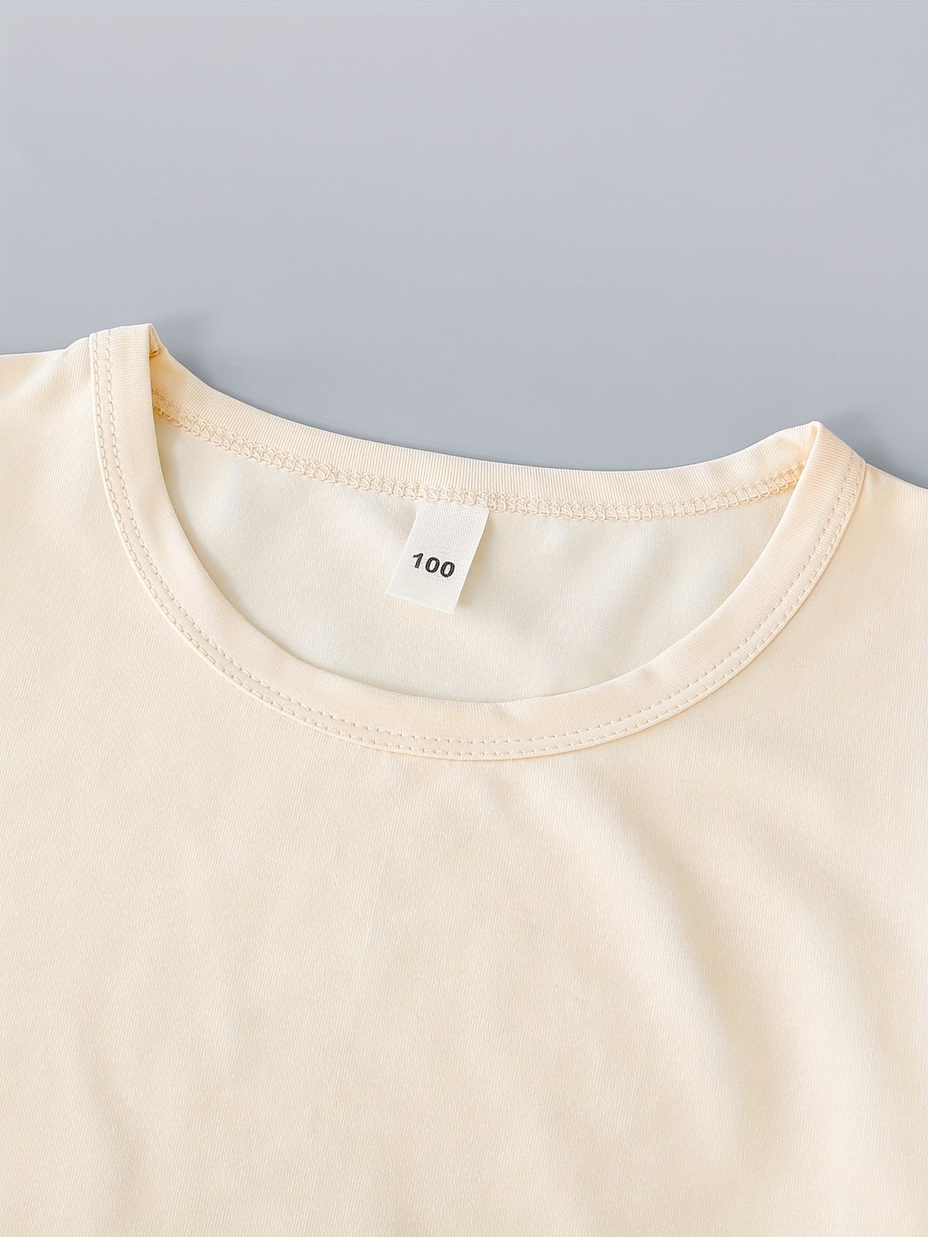 3pcs Boys Casual Solid Short Sleeve T-shirt & Smile Face Print Shorts.