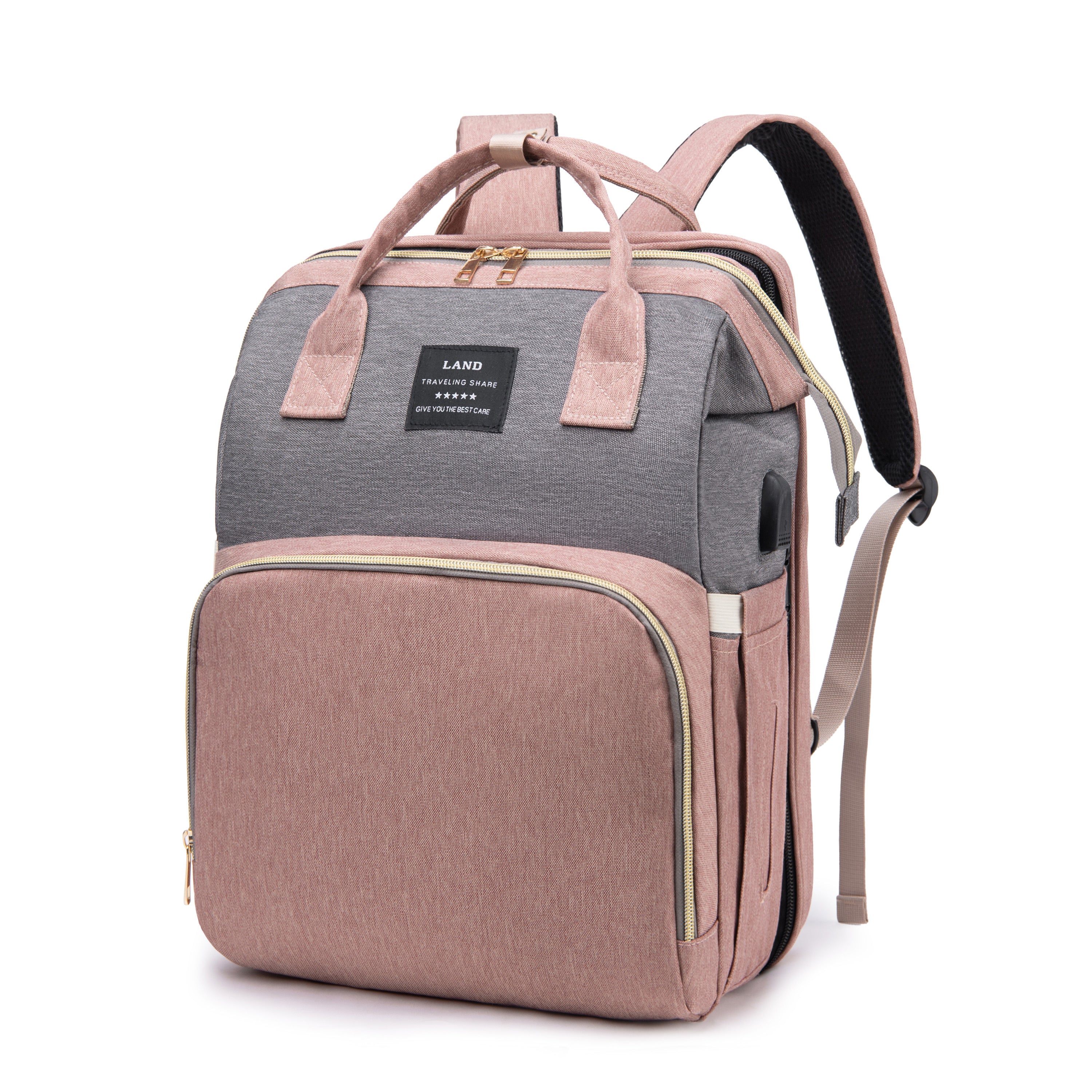 Lamroro The Ultimate Diaper Bag Backpack:, Large Capacity,