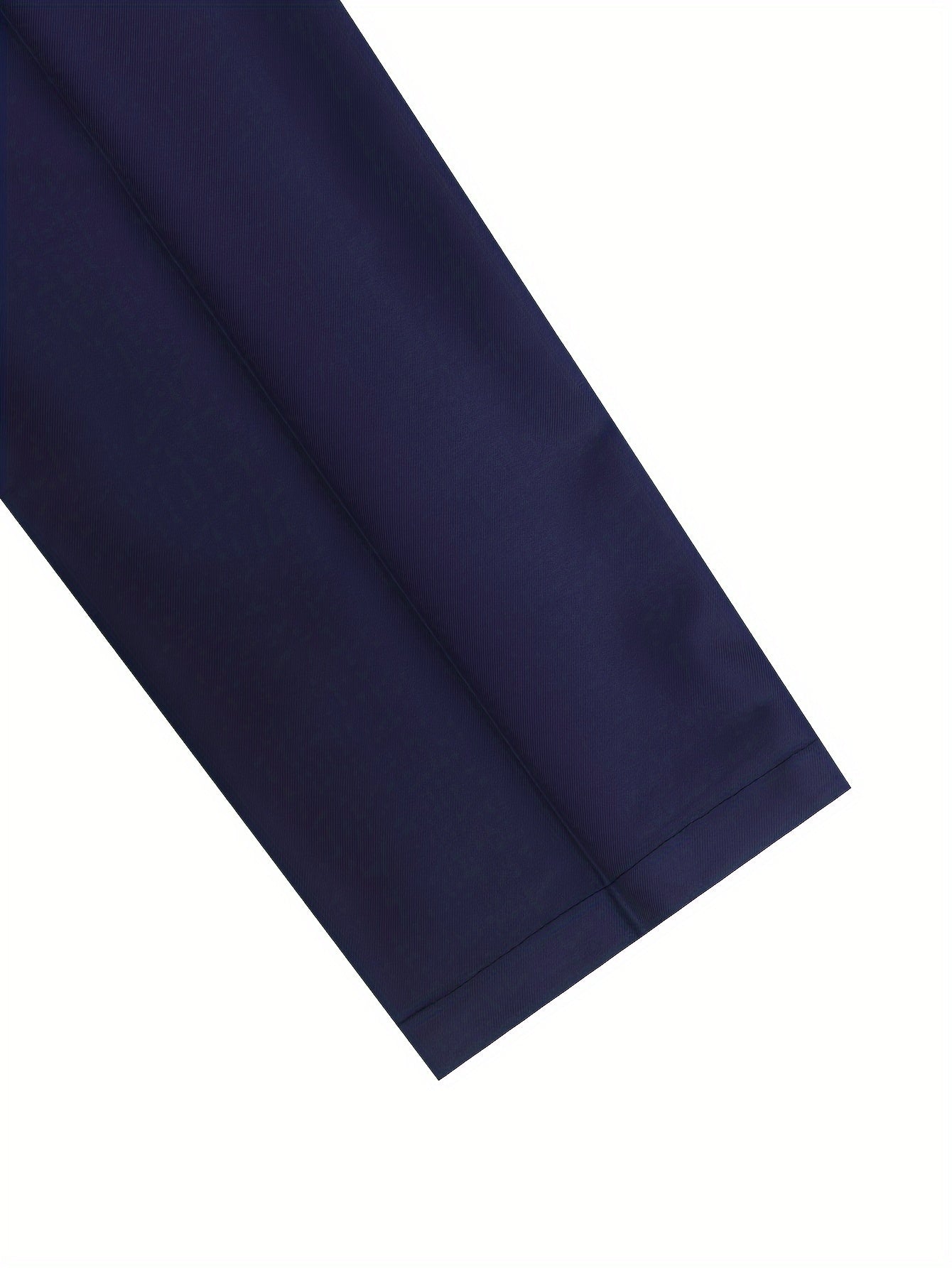 2-pack Set Of Men's Solid Color Business Outfits,