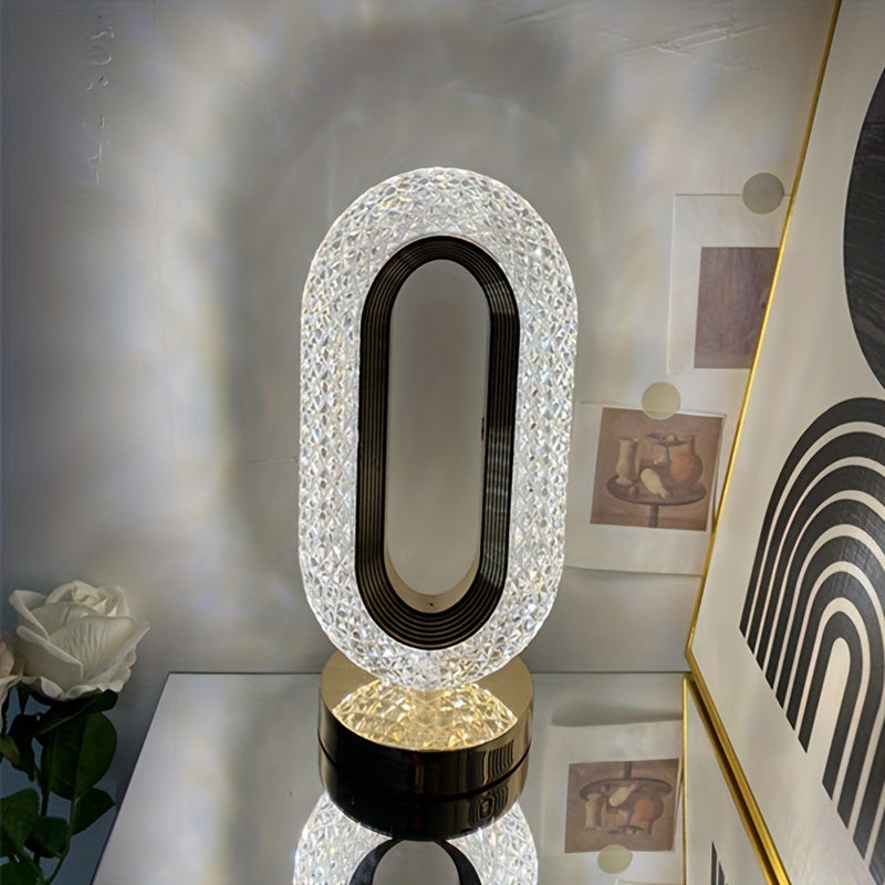1pc Table Lamp, Simple Decoration Bedroom Table Lamp, Living Room Bedside Decoration, Birthday Gift