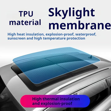 1pc TPUPPF High-End Protective Vehicle Sunroof Insulation Shade
