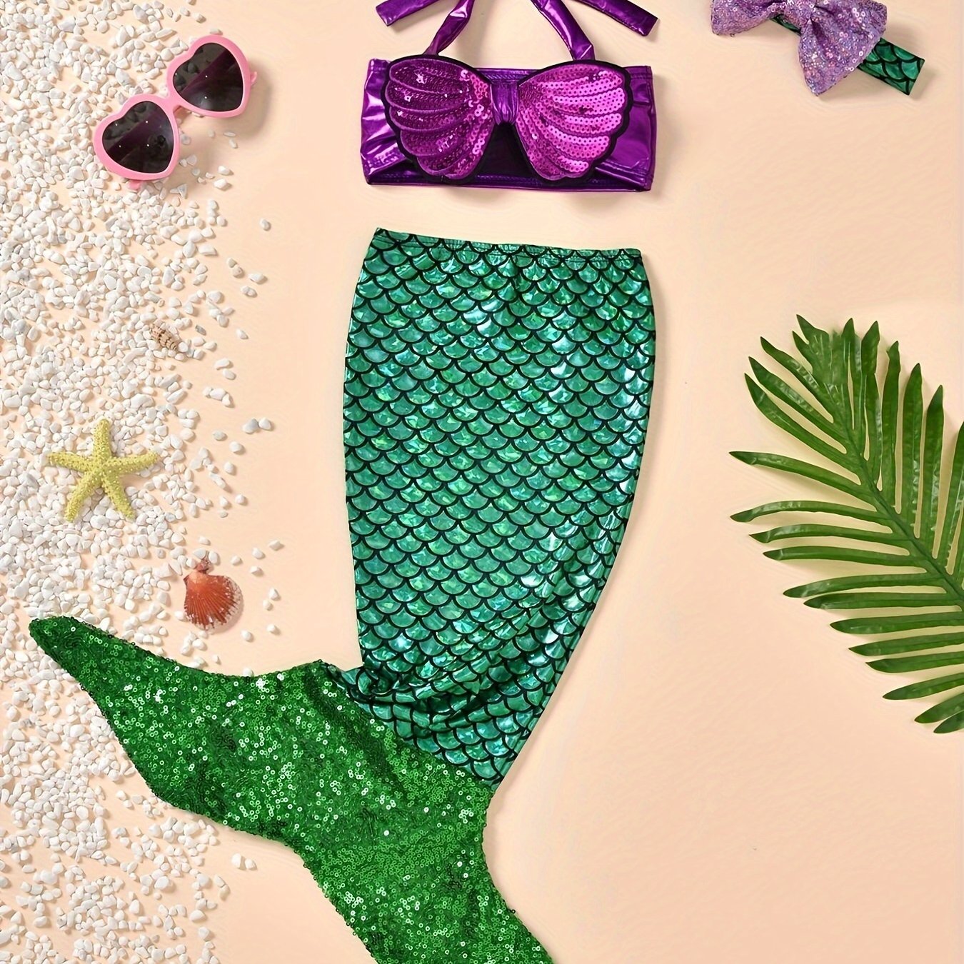 3pcs Baby Girls Sequin Halter Top .