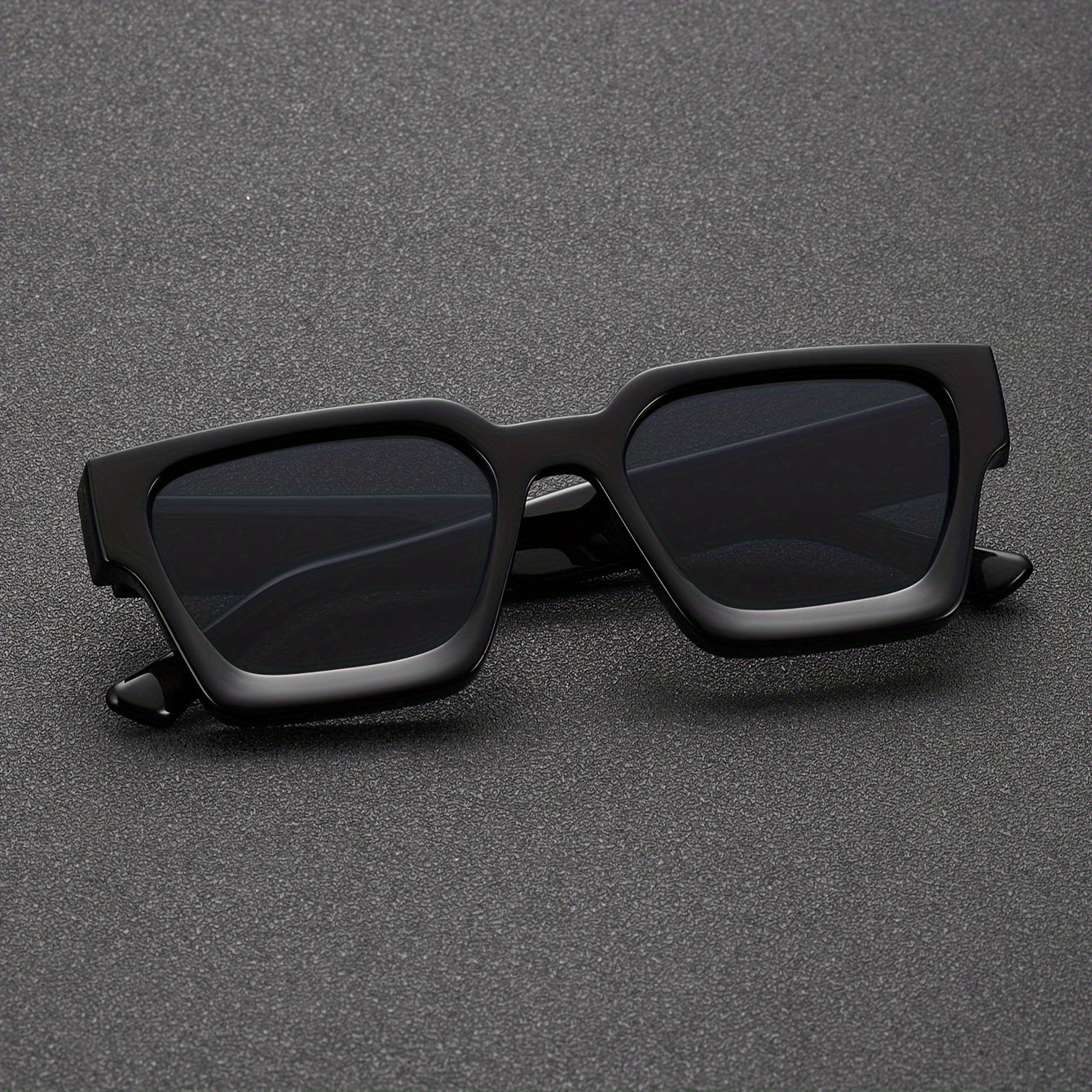 Versatile Y2K Thick Square Frame Fashion Glasses, For Men Women