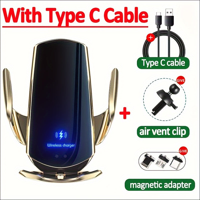 15W Vehicle Air Vent General Wireless Charging Phone Holder