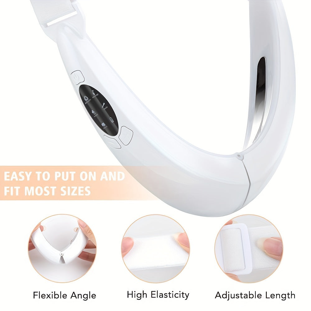 [Rechargeable Face Lift] Rechargeable V Line Face Lift Massager | USB Facial Shaping Device - White, Gift for friend Gift for Mom On Mother's Day