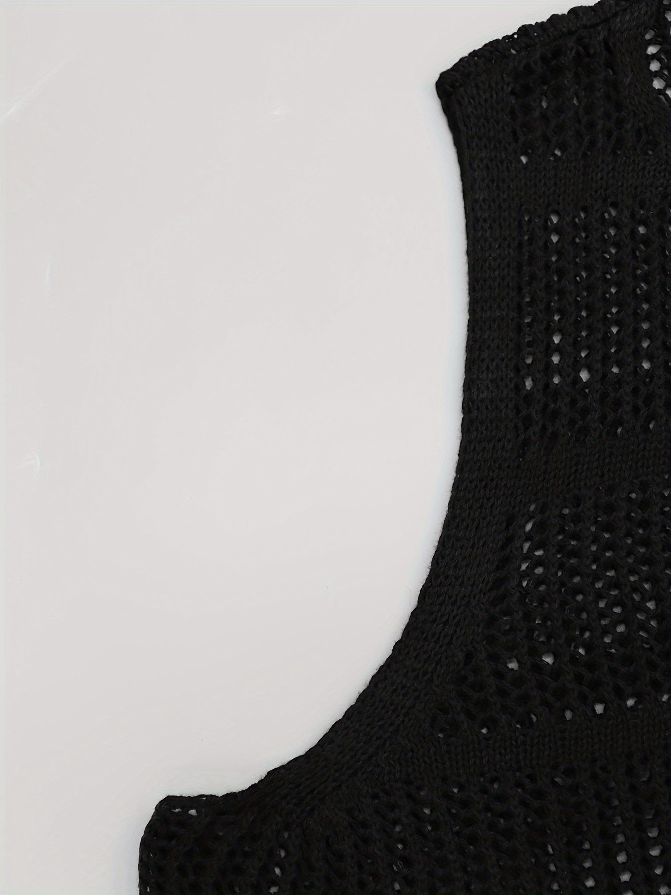 Women's Plus Size Sleeveless Knit Beach Dress -/MH