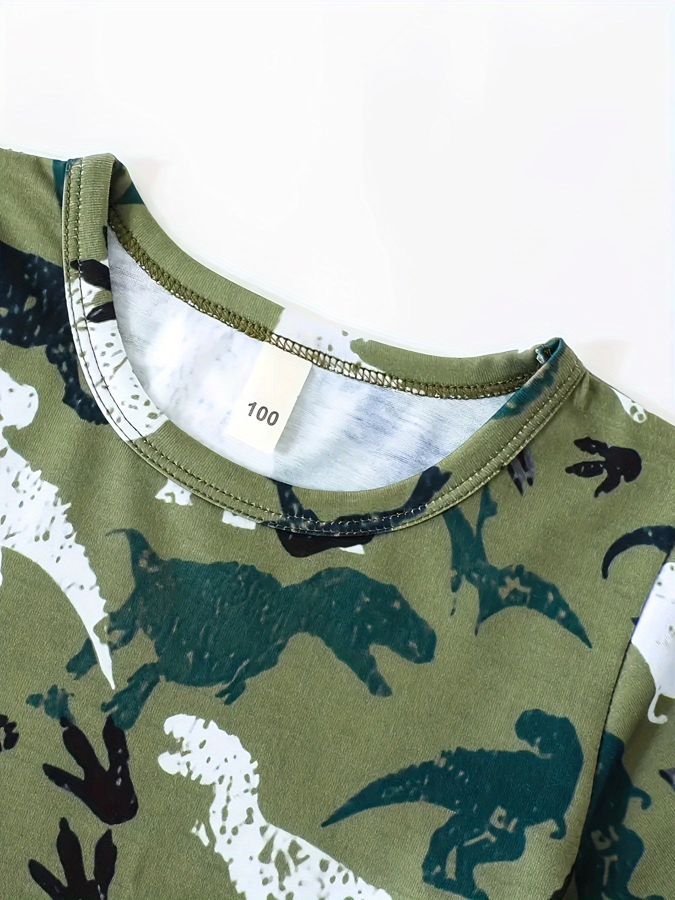 Dinosaur Full Print T-Shirts For Boys - Cool, Lightweight And Comfy Summer Clothes!