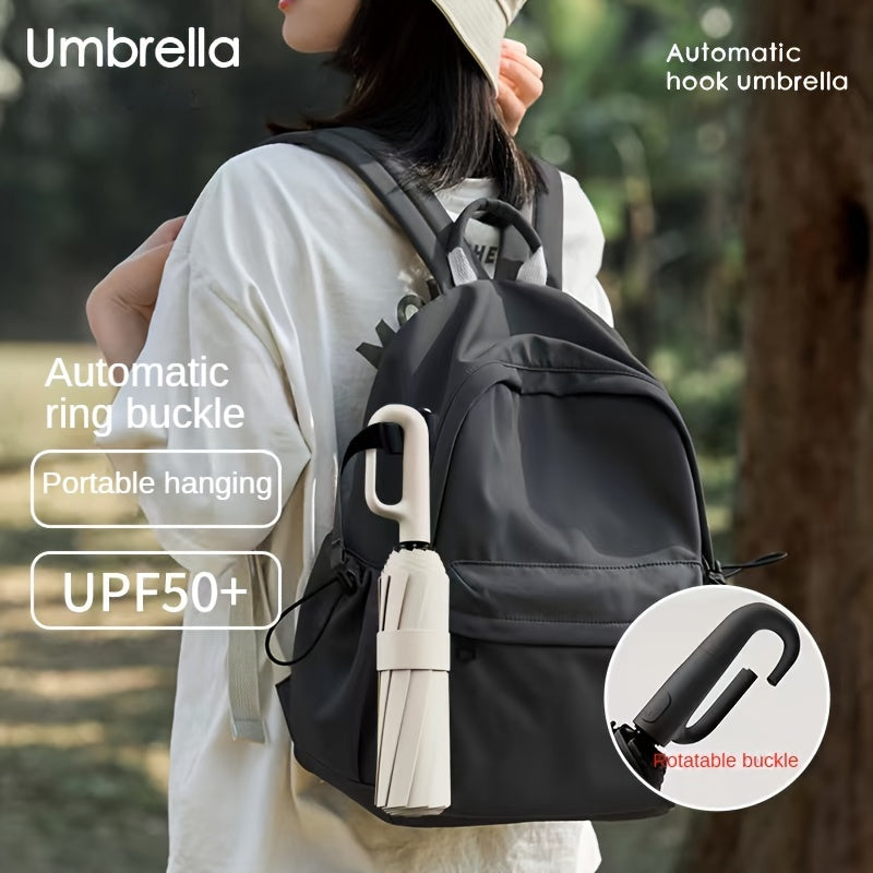 Automatic Umbrella with 10-Rib Windproof Design .