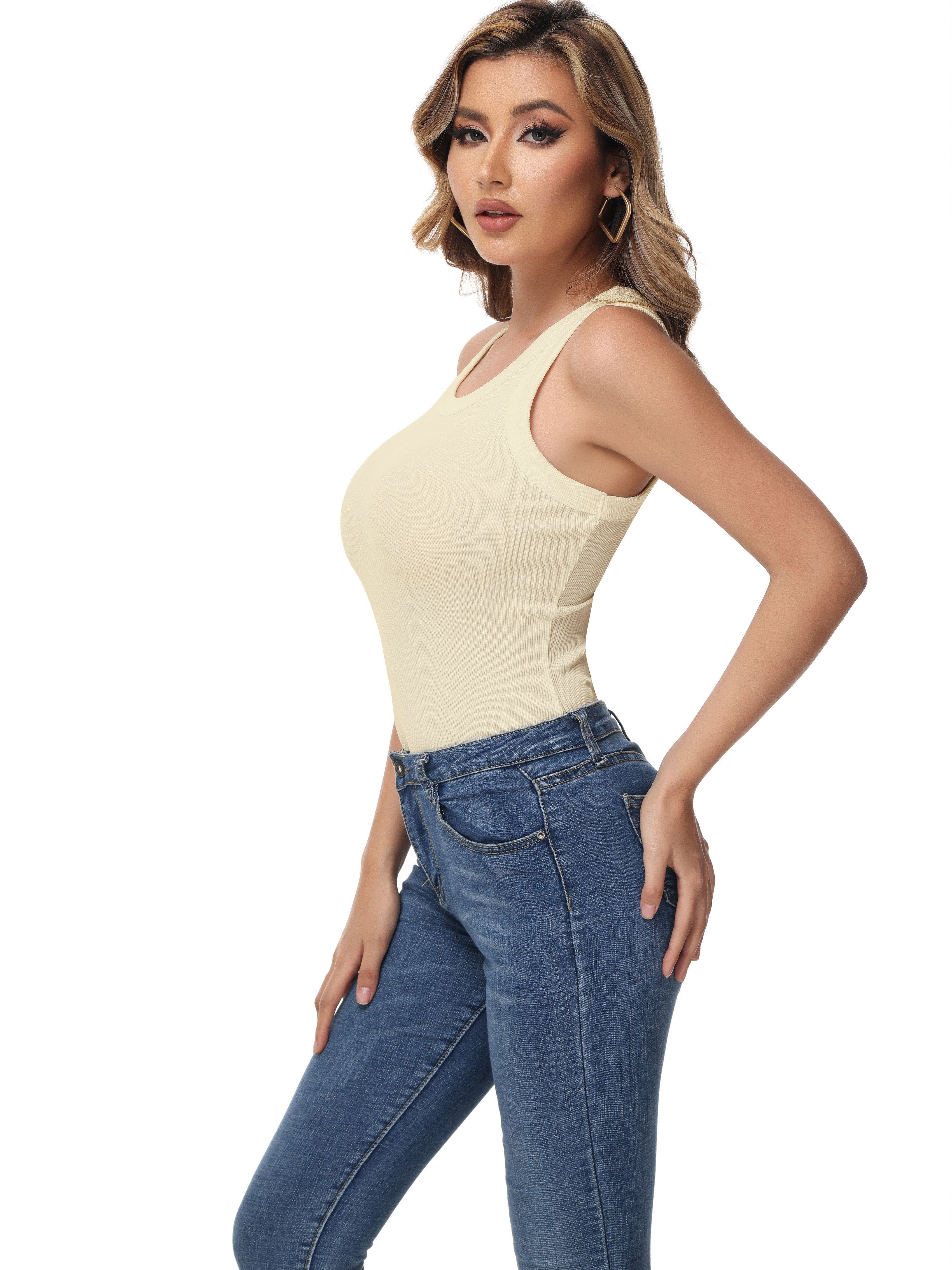 Women Sleeveless Sports Tank Top,