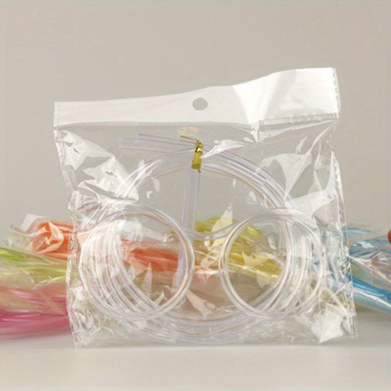 1pc Crazy Straw Glasses For Birthday Parties, Party Favors, Gift bag Stuffers