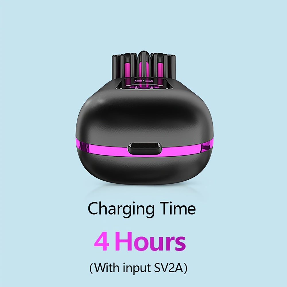 Wireless Hair Straightener Brush - / Fast Heating, Constant Temperature Anti-Scald, LED Display, Lightweight Portable Design for Home & Travel, Ideal Gift for Women, Hair Straightener, Sleek Gadget, Userfriendly Interface