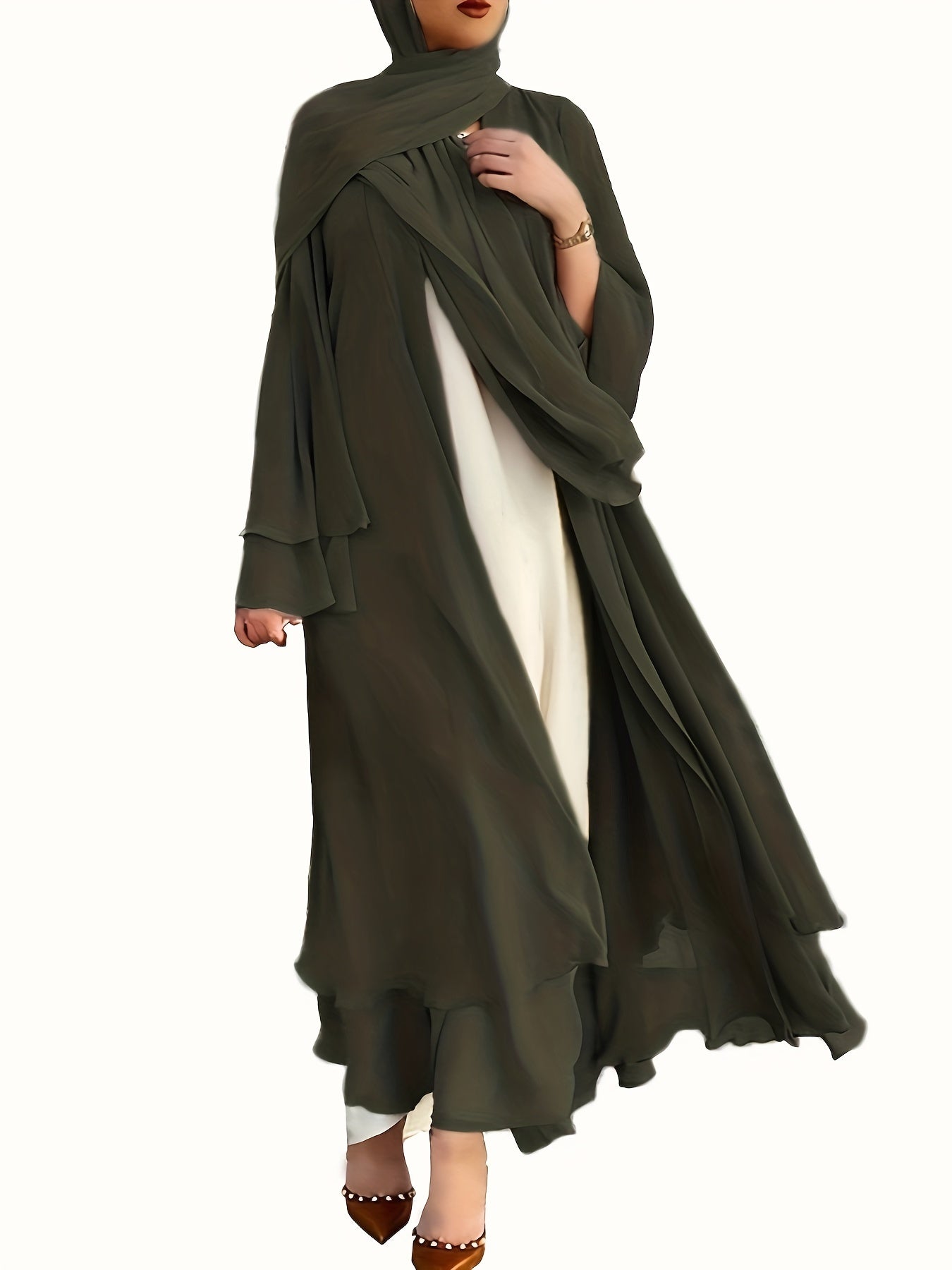 Islamic Modest Dress Without Hijab, Long Sleeve 'MH