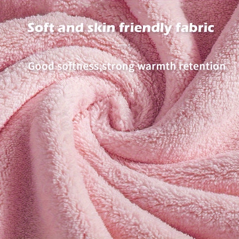 Soft & Adorable Baby Bath Towel With Hood - Perfect For Newborns, Christmas Halloween Gift
