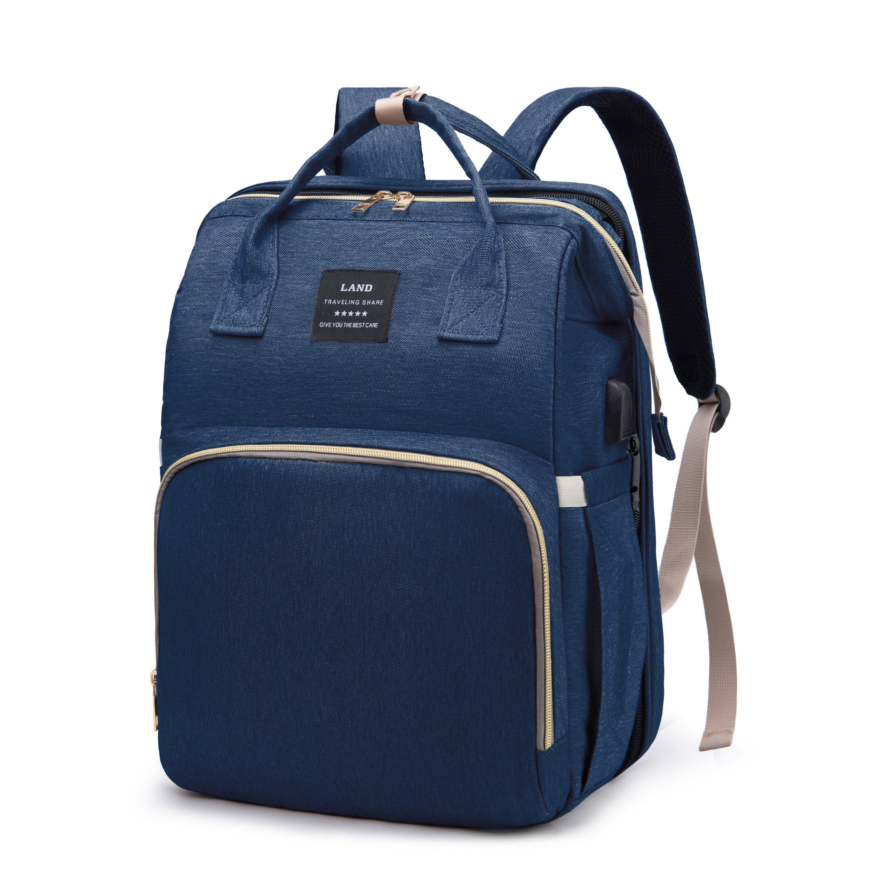 Lamroro The Ultimate Diaper Bag Backpack:, Large Capacity,
