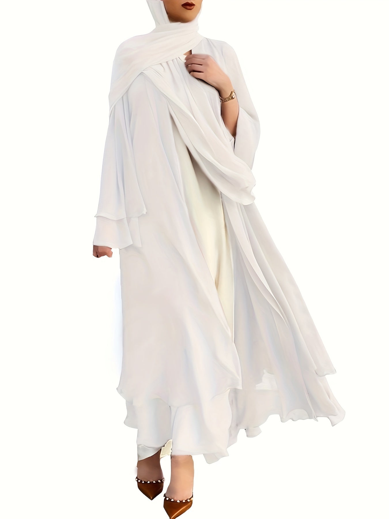 Islamic Modest Dress Without Hijab, Long Sleeve 'MH