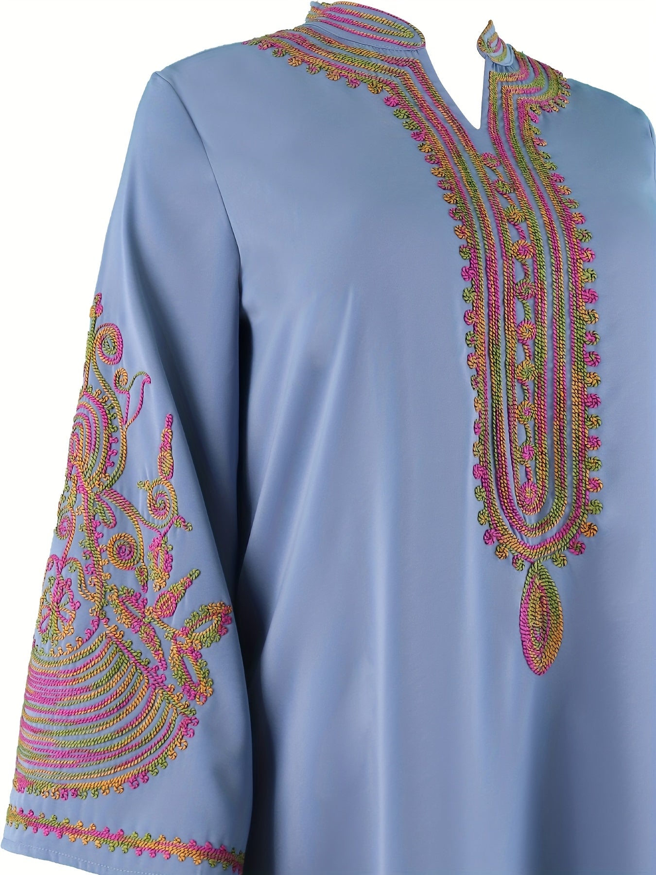 Plus Size, Plus Size Rope Arabic Turban Robe Dress./MH