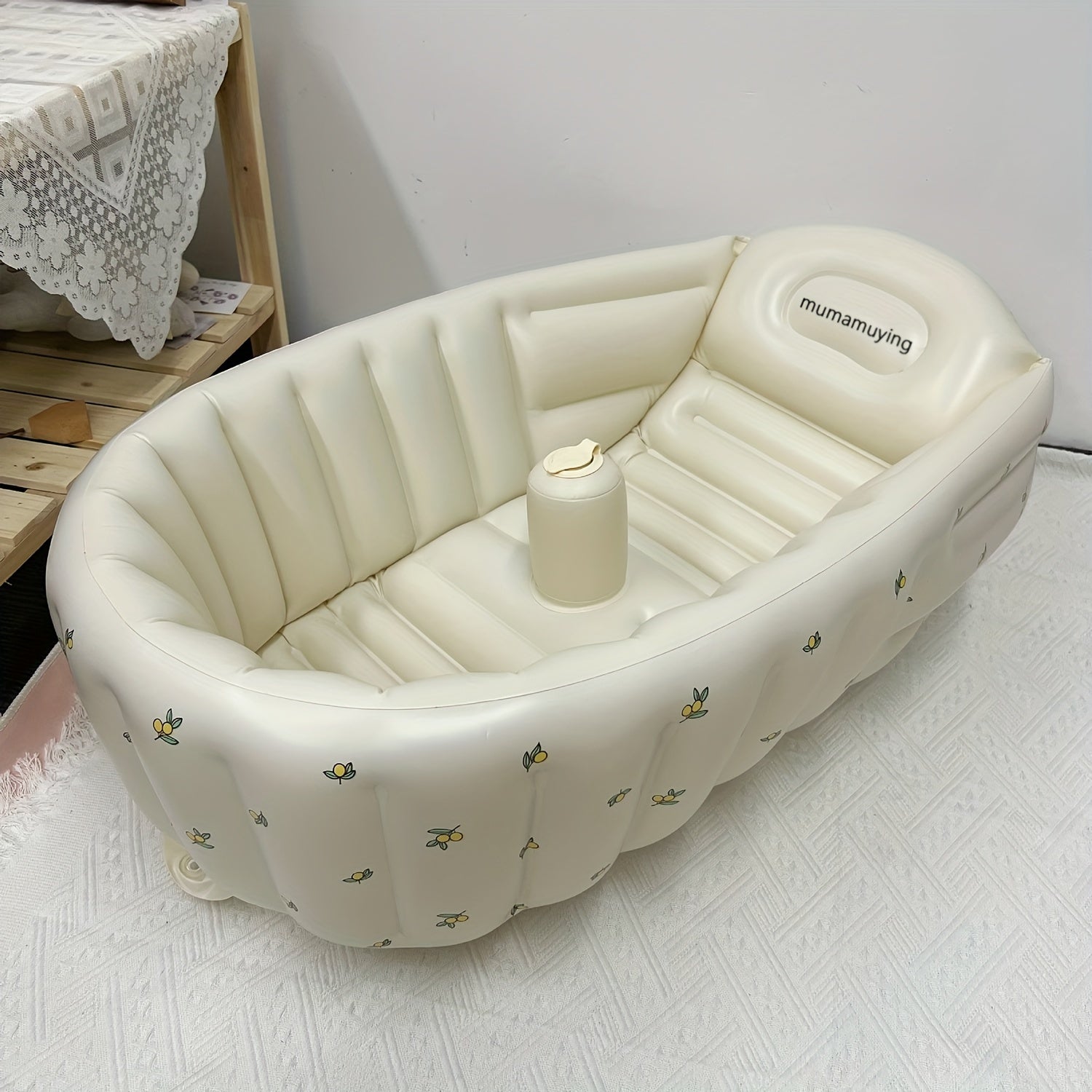 Newborn Baby Inflatable Bathtub, Baby Bathtub Inflatable Tub, Outdoor Portable Tub Game Pool, Halloween, Thanksgiving And Christmas Gift