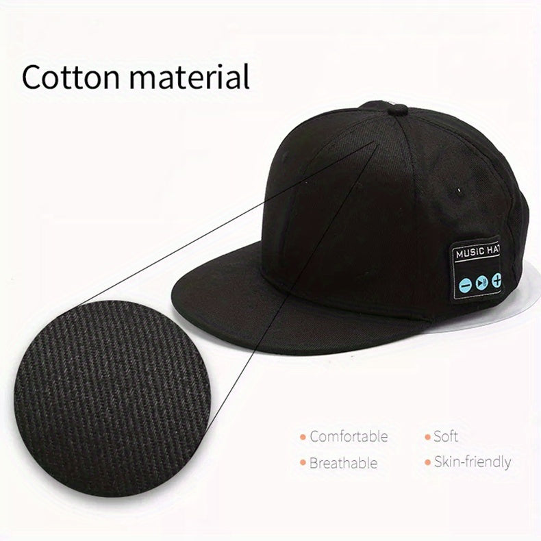 Wireless Smart Speaker Headphone Baseball Cap - The Perfect Birthday Gift for Men, Women, Boys, and Girls!