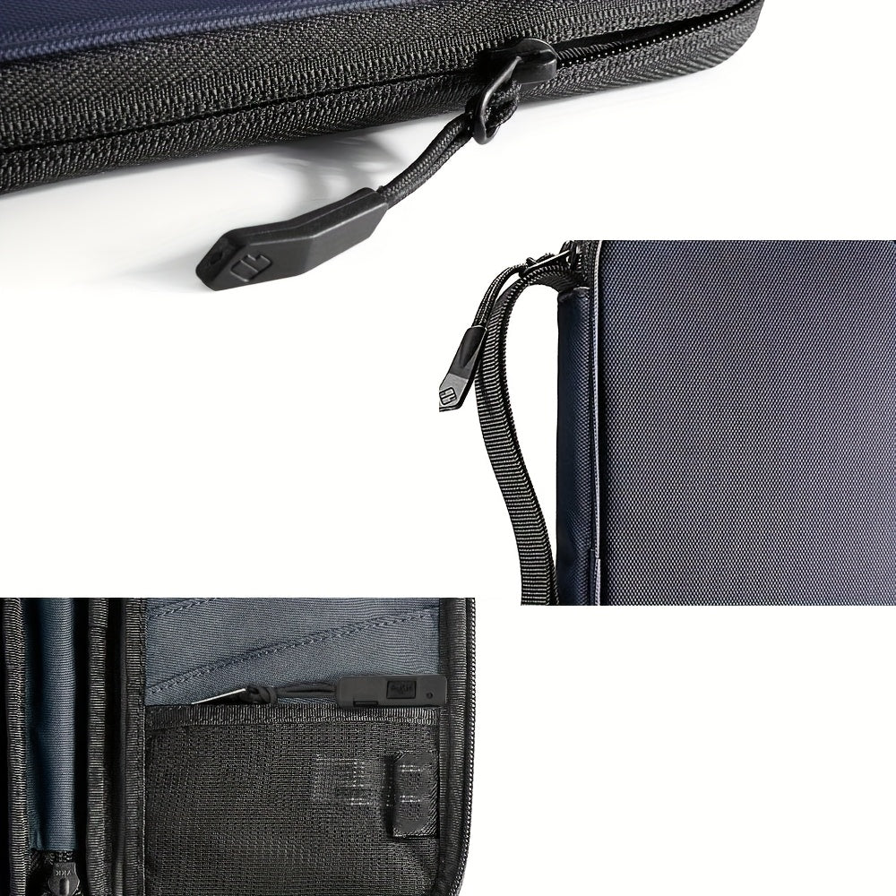 Home Passport Wallet with SIM Card Slots and Pop-up Needles,