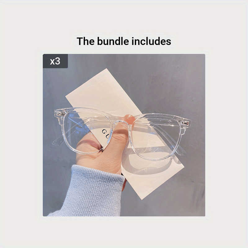 Round Frame PC Glasses For Men & Women
