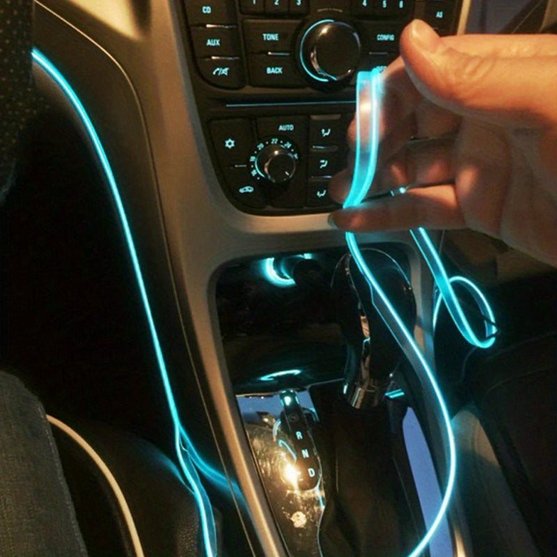 Car Interior LED Decorative Light EL Neon Strip