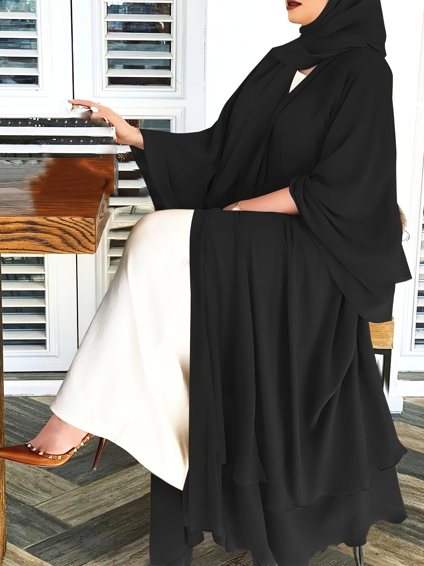 Islamic Modest Dress Without Hijab, Long Sleeve 'MH