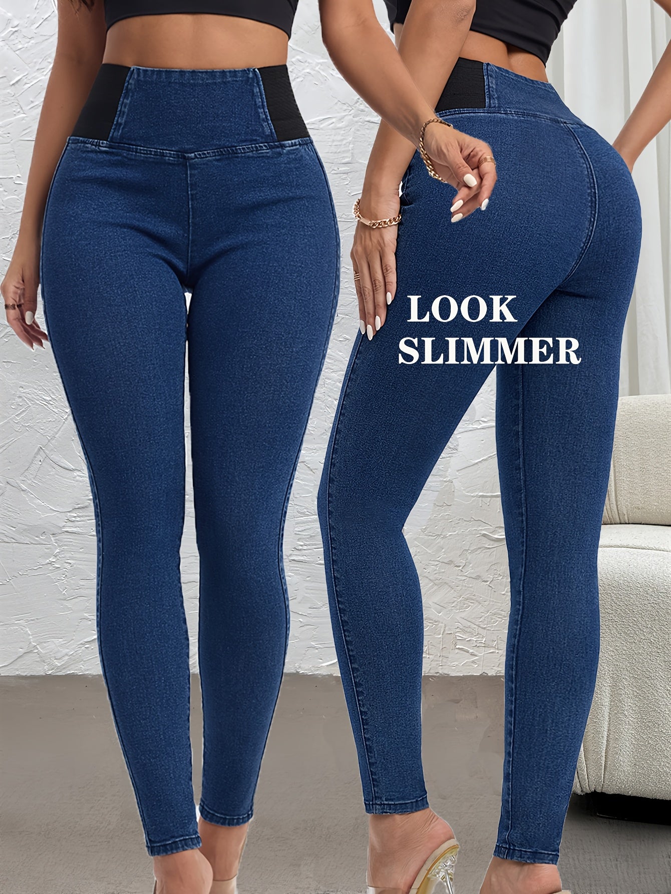 YIKENIU Women's Stretch Skinny Pants -/MH