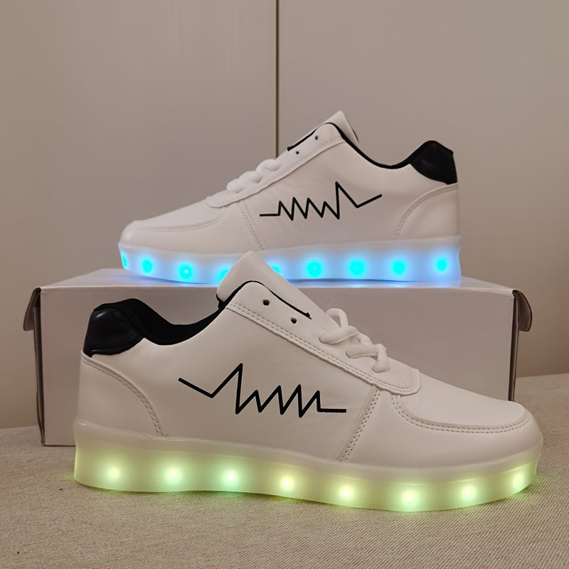 Women's Colorful Luminous Sneakers,