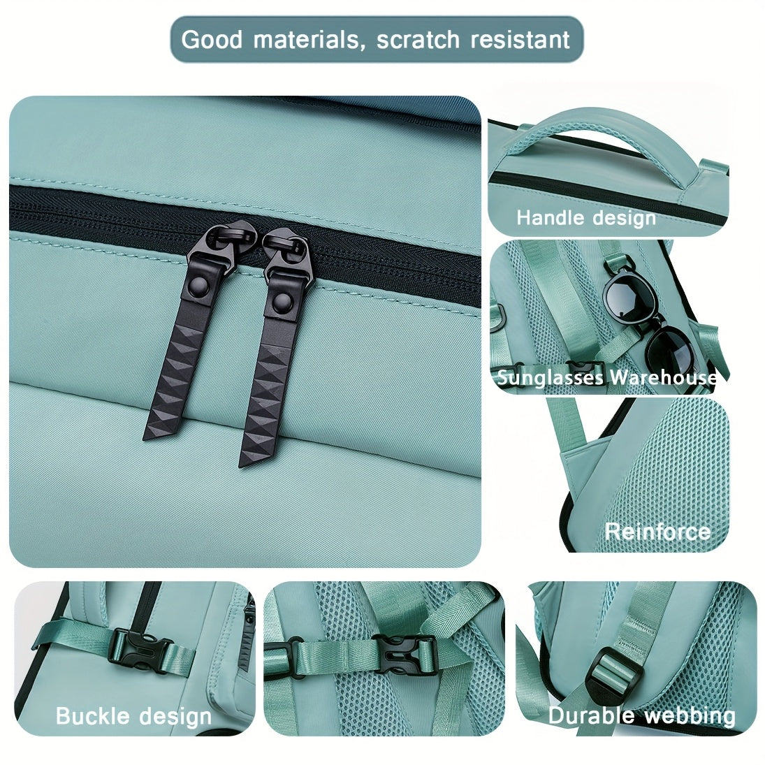 Versatile Large-Capacity Backpack for Men & Women