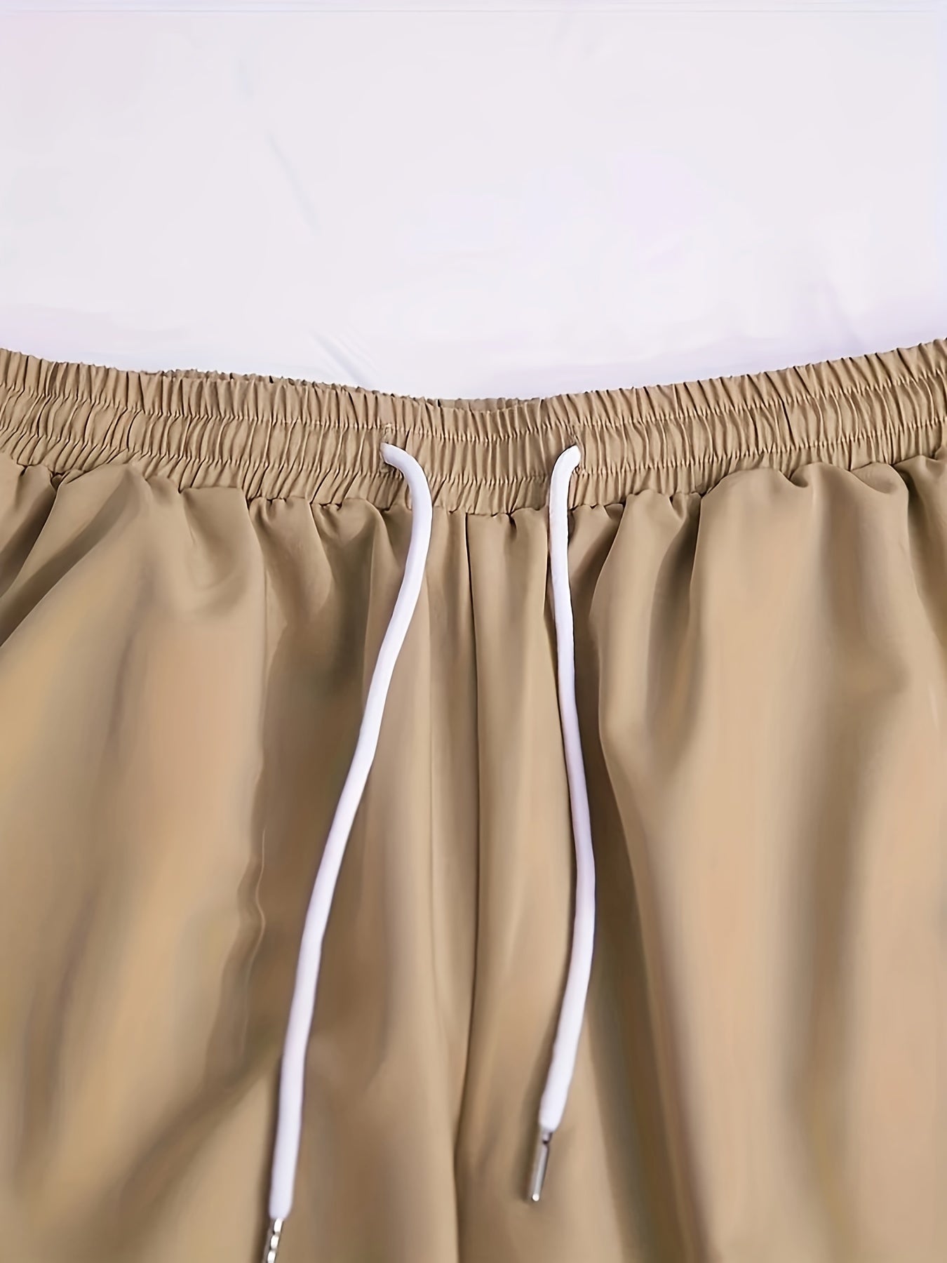 Abstract Painting Print, Men's 2Pcs Outfits, Casual Camp Collar Lapel Button Up.