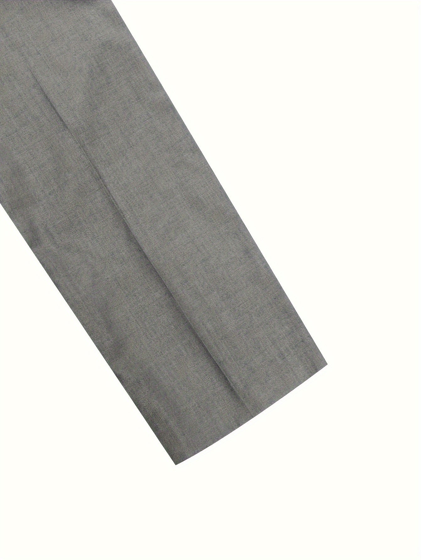 2-Piece Men's Light Business Style Solid Color Dress Suit Set.