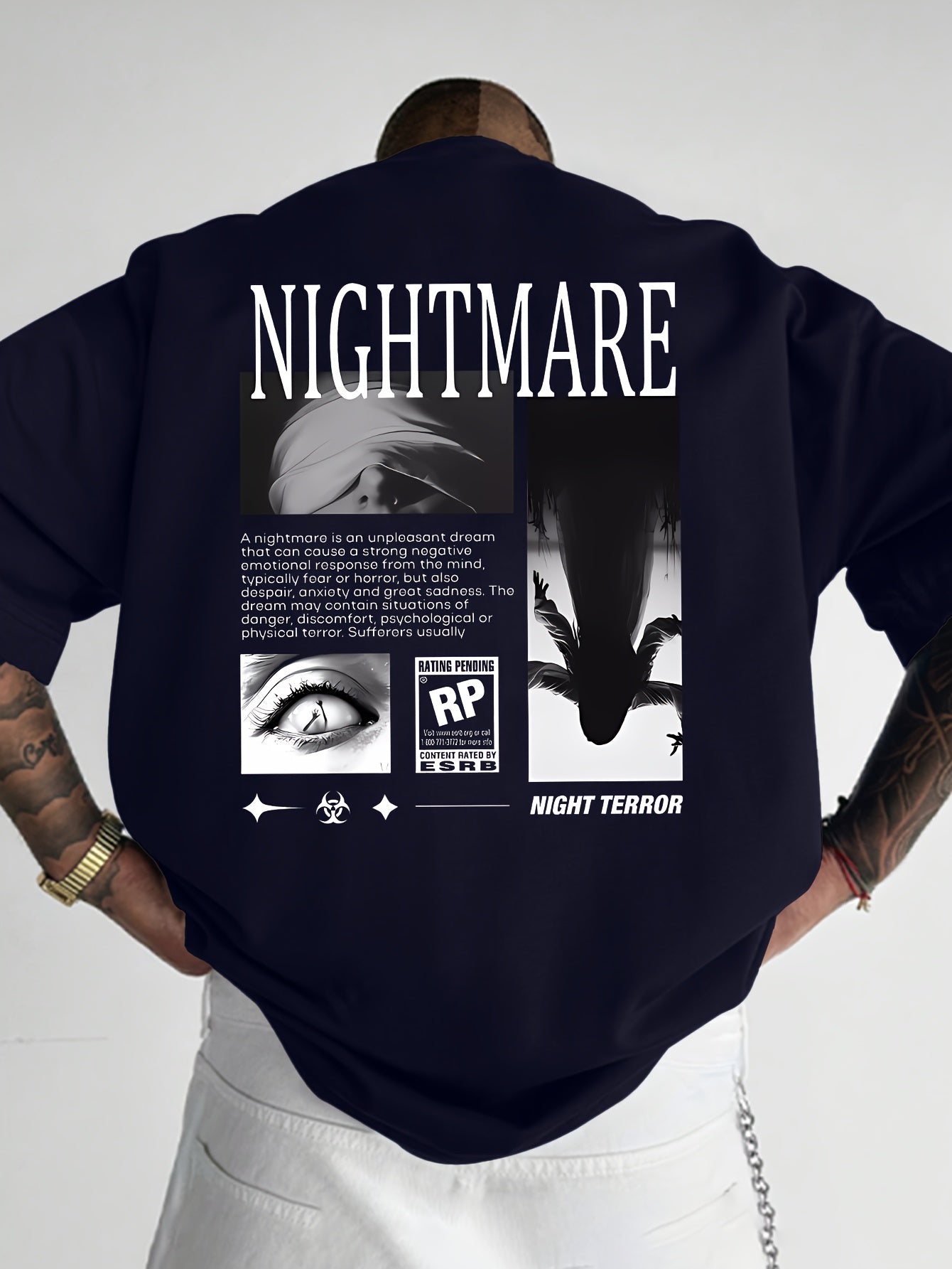 Men's Graphic Design Crew Neck T-shirt, Casual Comfy Tees T-shirts .