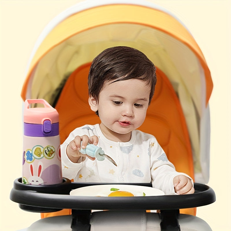3 In 1 Stroller Cup Holder With Phone Holder And Snack Tray.Universal Bottle Holder For Walker, Bike, Scooter, Stroller Accessories For Uppababy, Nuna, Bugaboo, Doona, Gifts For Women, Mom, Men Christmas, Thanksgiving day, Ne