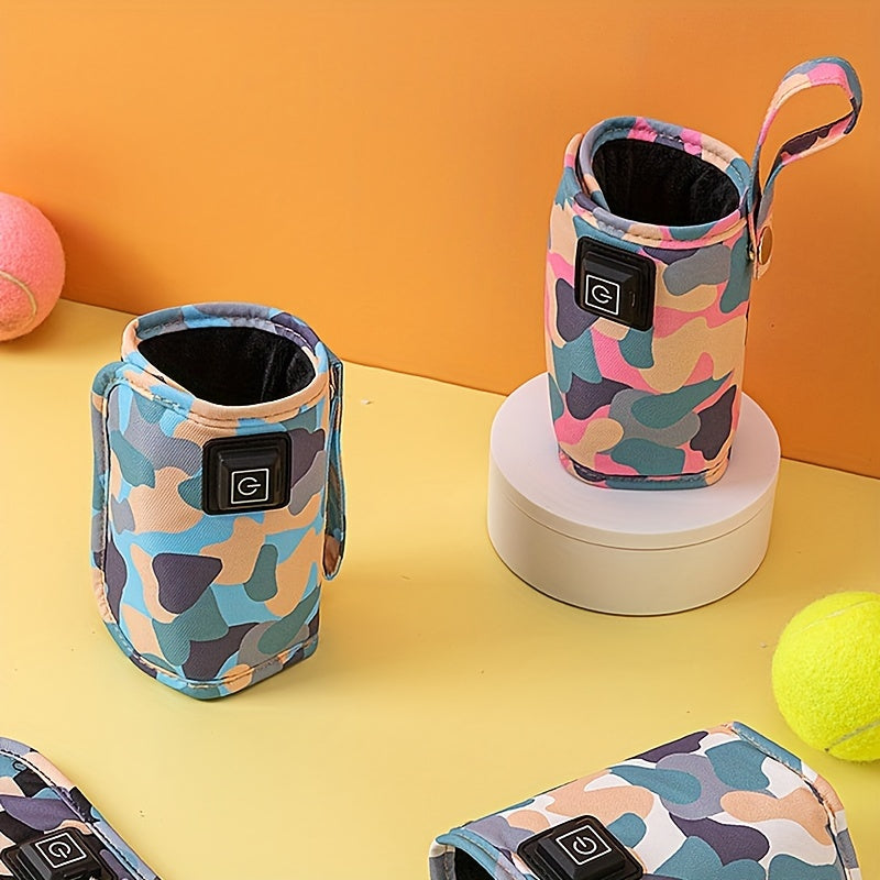 USB Charger Bottle Warmer, Travel Camping Outdoor Milk Formula Bottle Warmer, Home Car Electric Portable Stroller Insulated Bag, Nursing Bottle Heater, Bottle Feeding Warmer Sleeve Easter Gift