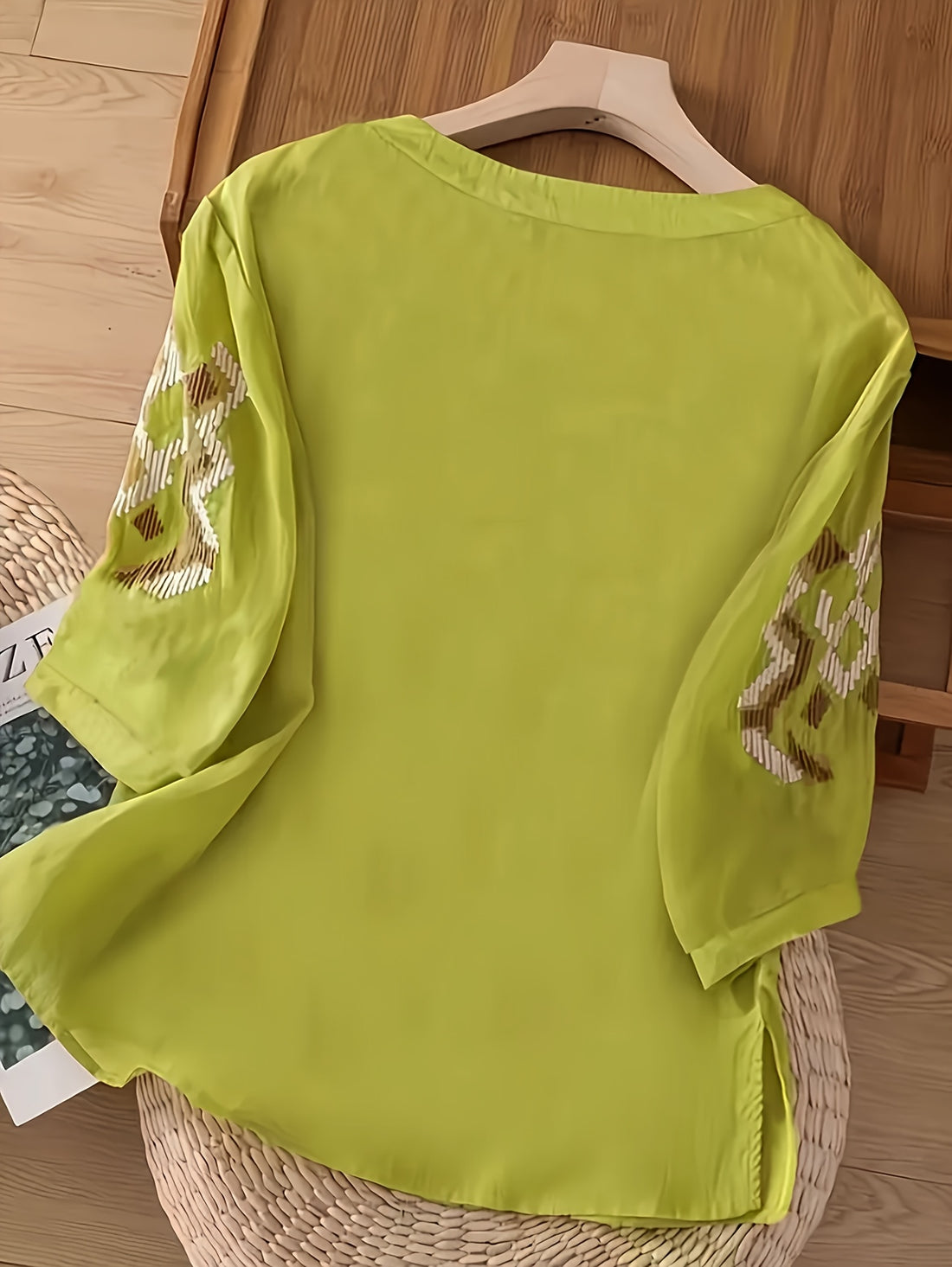 Lightweight Breathable Mustard Yellow Women's Spring .