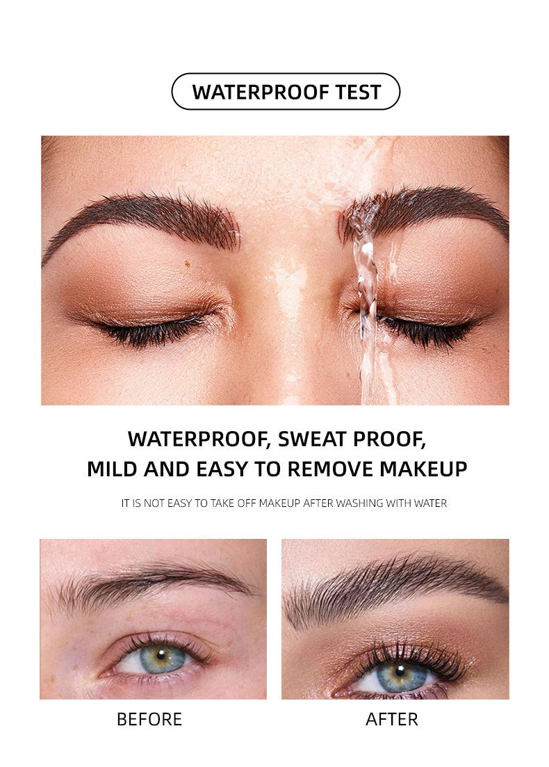 DIMSHOW Waterproof Eyebrow Gel for Long-Lasting, Sweat-Resistant Eyebrow Setting - Perfect Valentine's Day Mother's Day Gift for Women