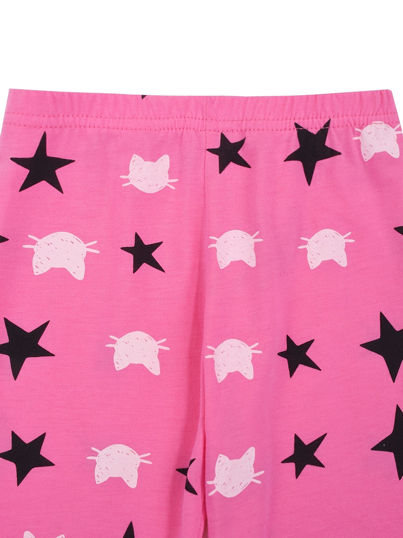 Kid's 2pcs Pajamas, Long Sleeve Top & Pants Set,