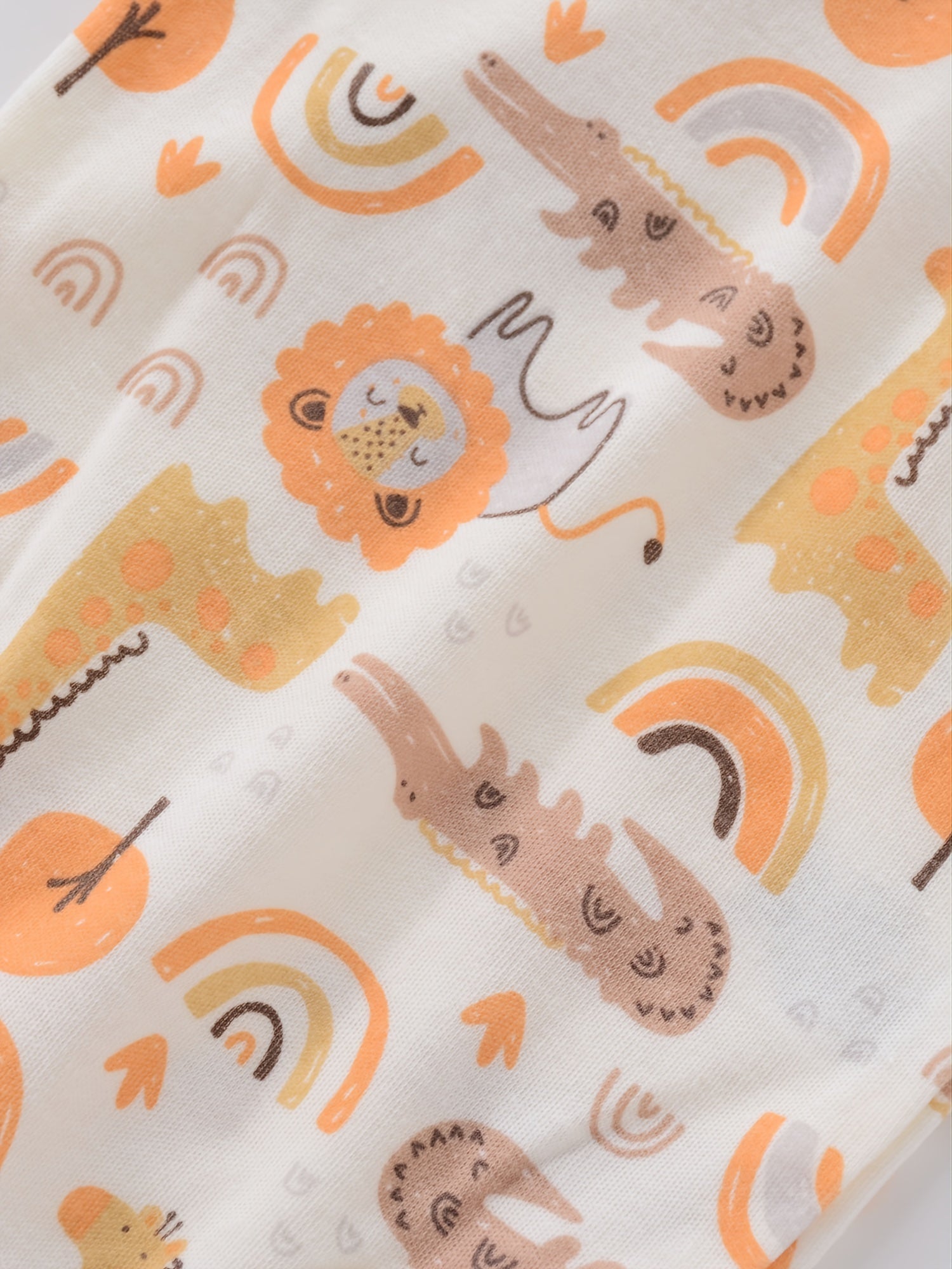 Newborn Baby Short Sleeve One-Piece Suit 4pcs Set .