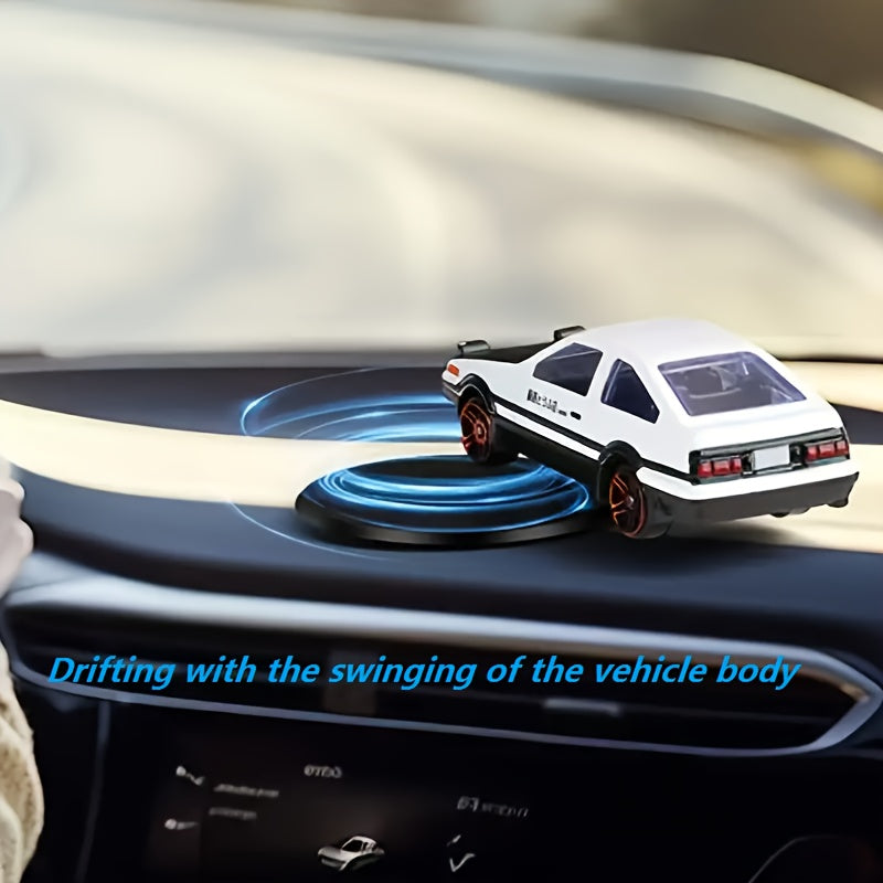 Aluminum Alloy Drifting Car Dashboard Rotating Vehicle Model Interior Decoration