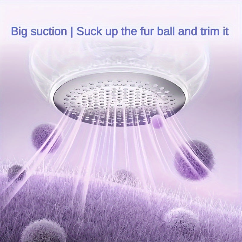 1set, Fabric Shaver, Electric Lint Remover, USB Rechargeable Sweater .