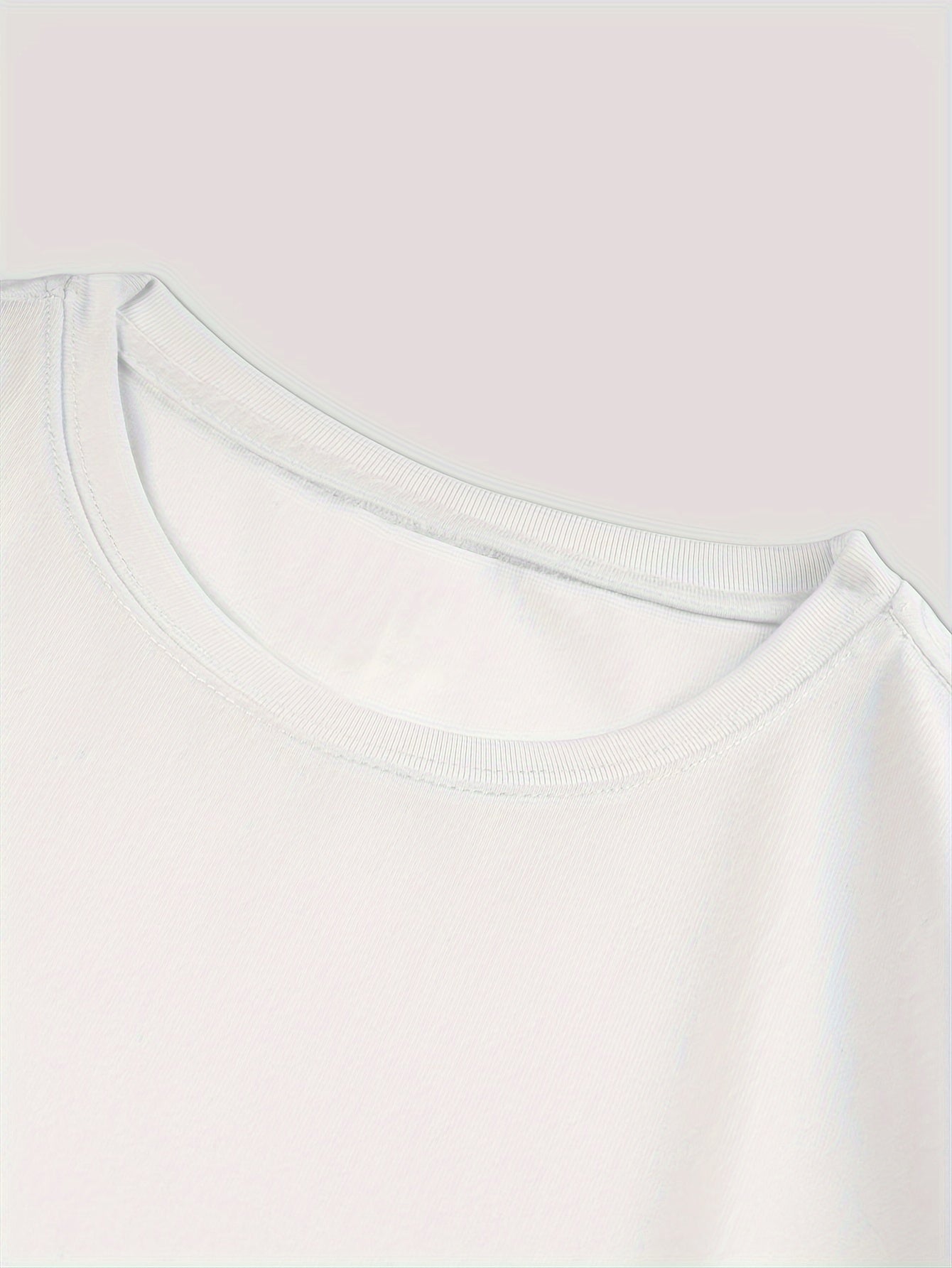 Men's Graphic Design Crew Neck T-shirt, Casual Comfy Tees T-shirts .