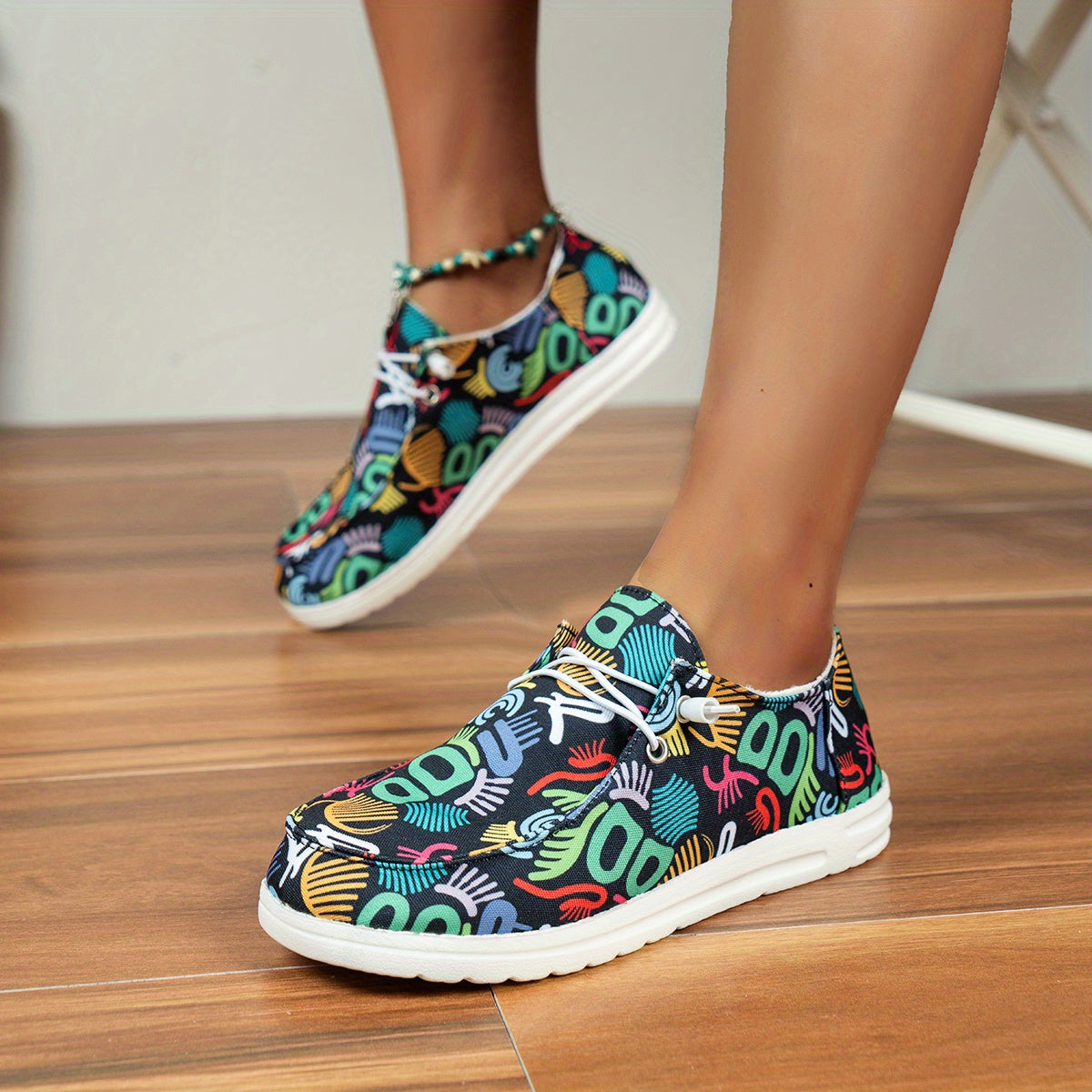 Women's Trendy Canvas Shoes,/MH