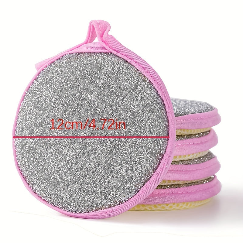 5/10pcs, Double Side Dishwashing Sponge Pan Pot Dish Wash.