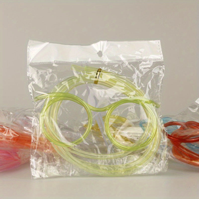 1pc Crazy Straw Glasses For Birthday Parties, Party Favors, Gift bag Stuffers